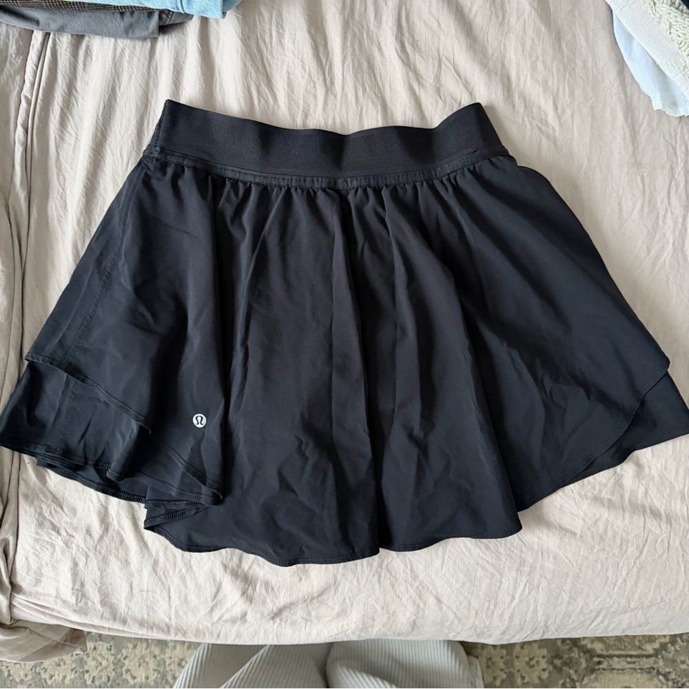 Lululemon Athletica Black Skater Skirt